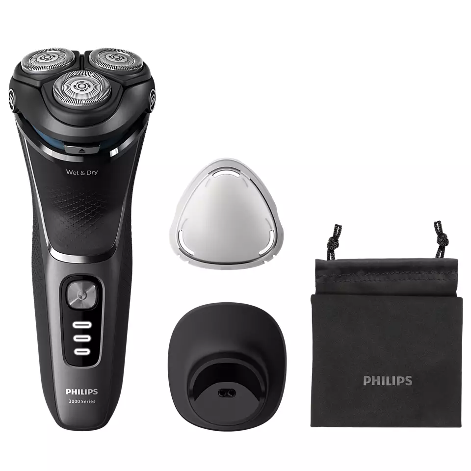 Philips Shaver Series 3000, Wet&Dry skuveklis