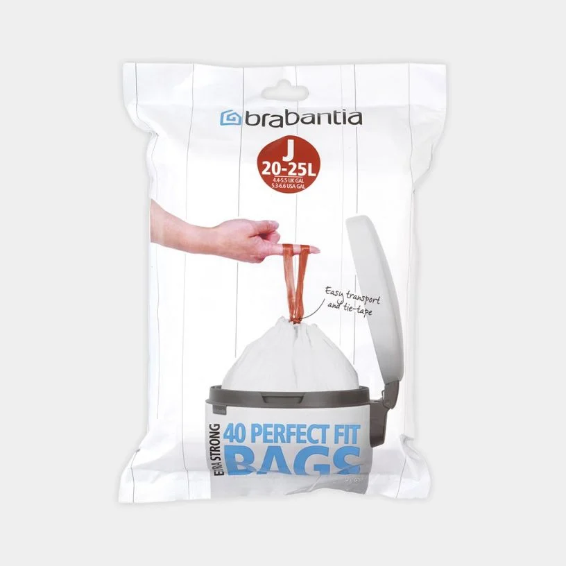 BRABANTIA atkritumu tvertņu maisiņi,20-25 l, (J)