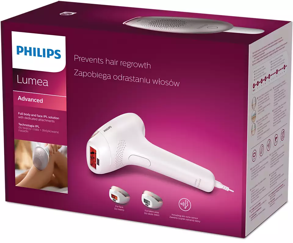 PHILIPS Lumea Advanced IPL foto epilators - Image 15