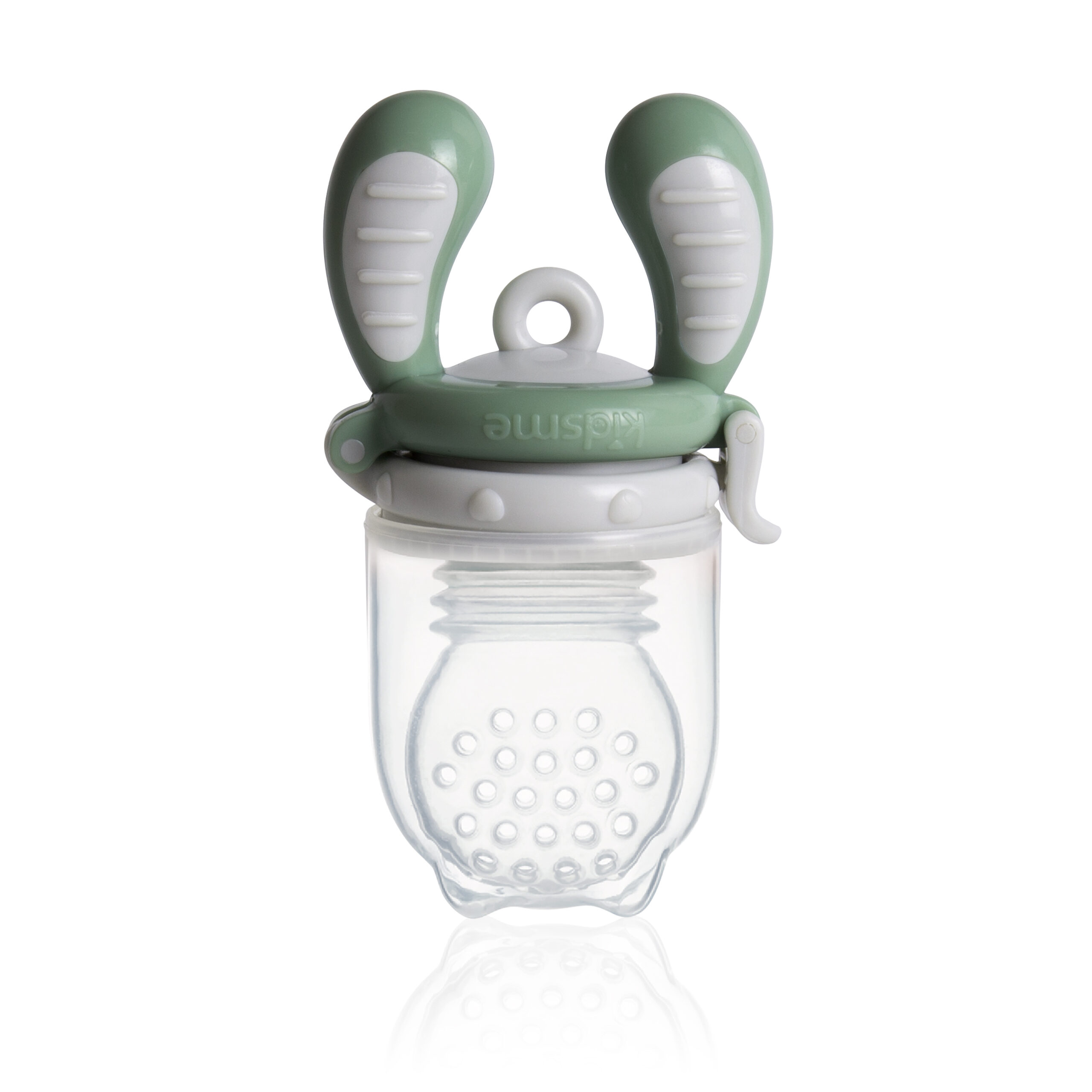 Kidsme Food Feeder bērna ēdināšanas ierīce cietiem produktiem (liels), no 6 mēn.