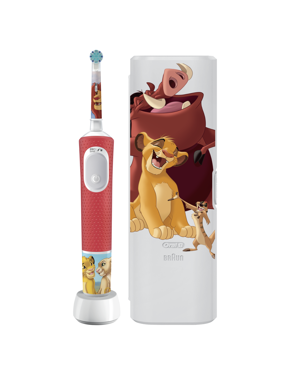 BRAUN elektriskāszobu  birste - bērnu, Lion king