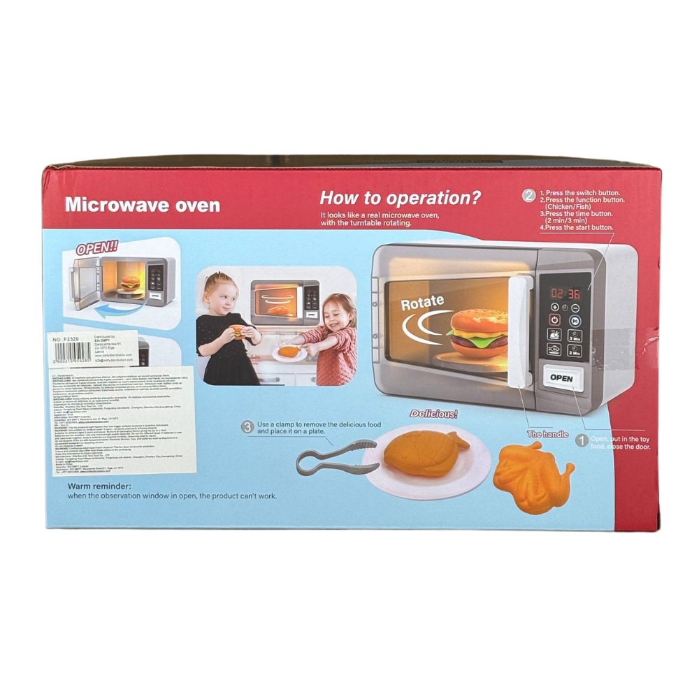 Tegole mikroviļņu krāsns bērniem, no 3 gadiem - Image 3