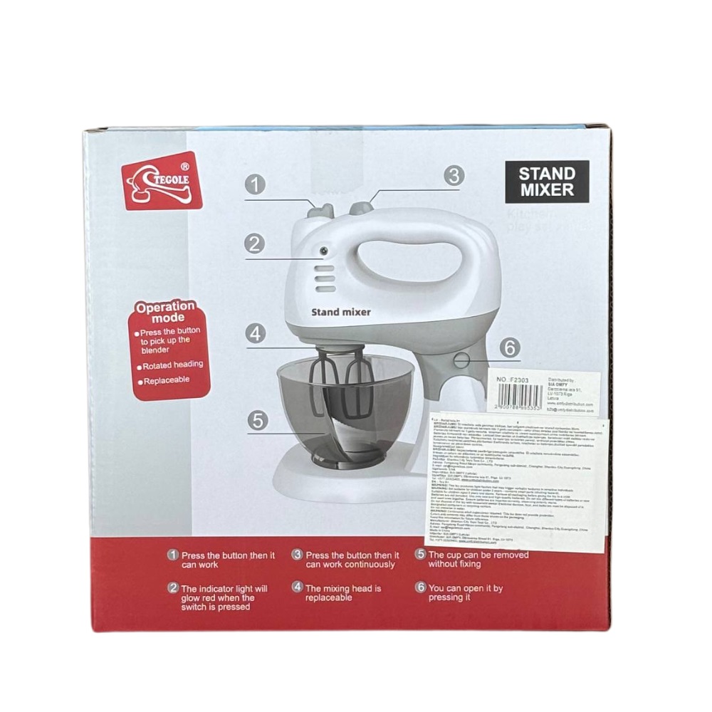 Tegole miksera komplets bērniem, no 3 gadiem - Image 3