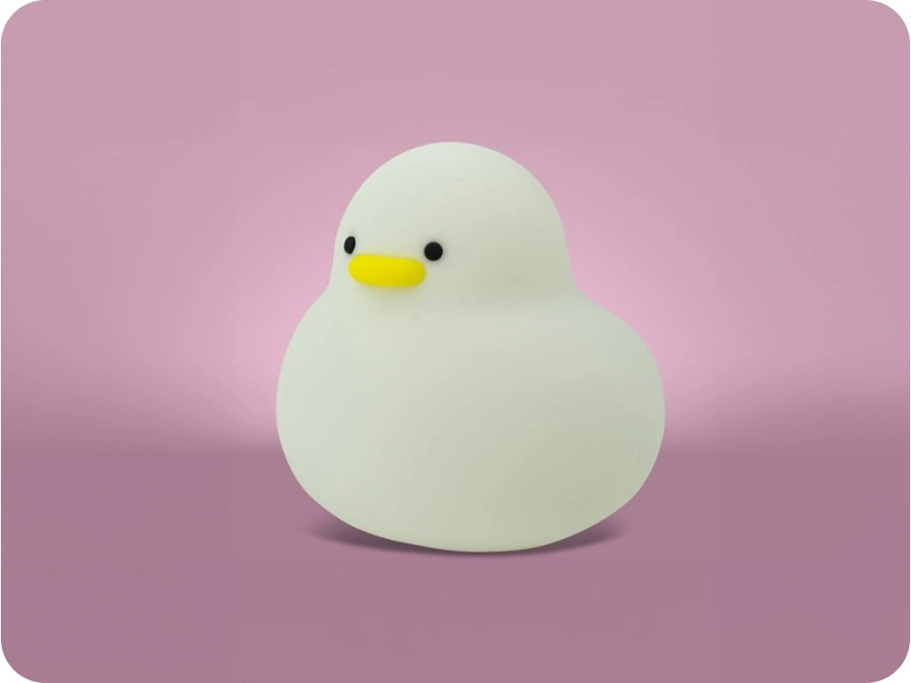 Eco Light MW20723 nakts lampa bērniem, pīle, 1.6W