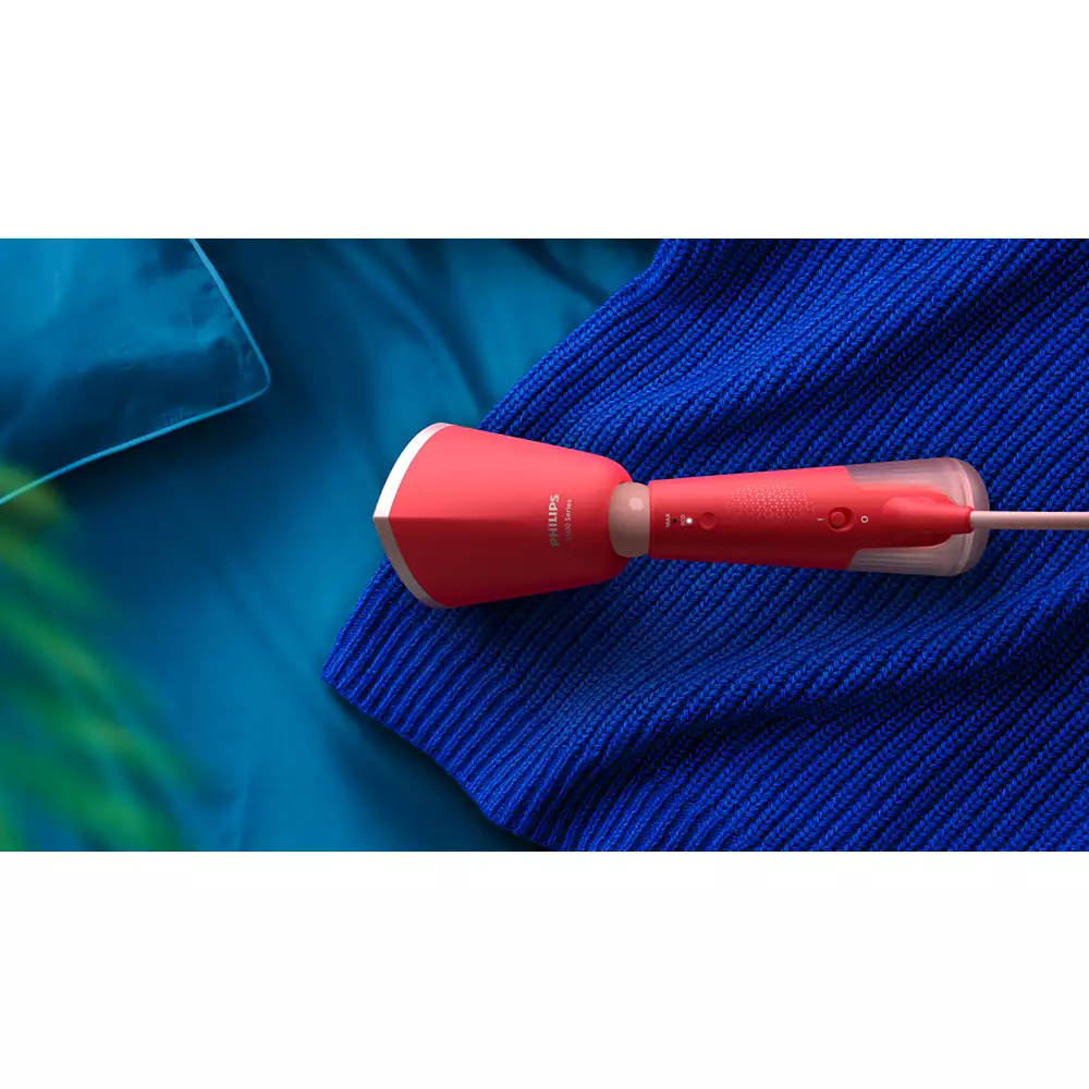 PHILIPS rokas tvaika gludināšanas ierīce, 1400W, oranži sarkans - Image 4