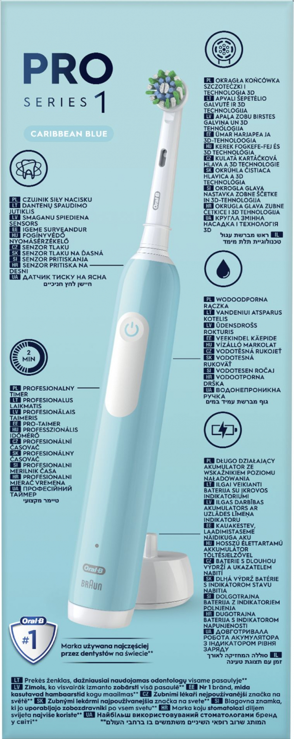 BRAUN elektriskāszobu birste Cross Action - Image 4