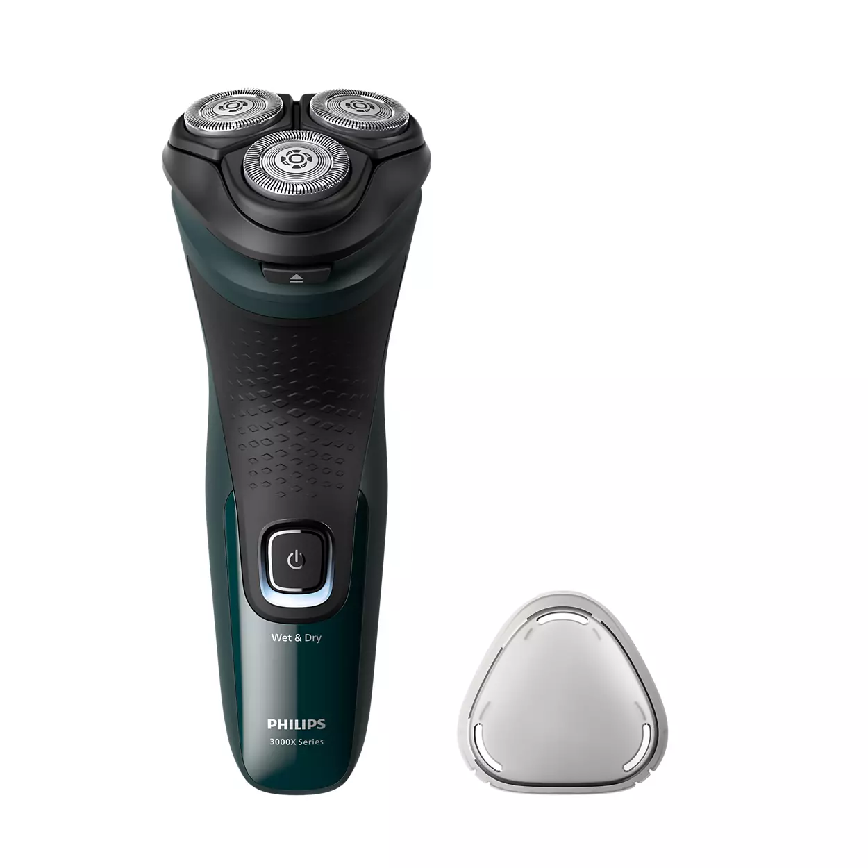 Philips Shaver Series 3000X, Wet&Dry skuveklis , tumši zaļš