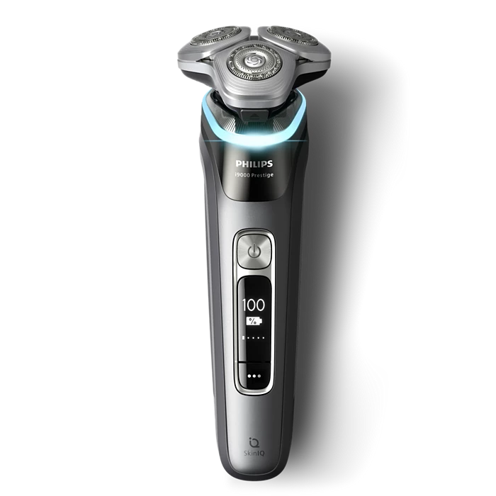 PHILIPS i9000 Prestige Ultra Elektroskuveklis mitrai/sausai skūšanai , Tumšs šīferis