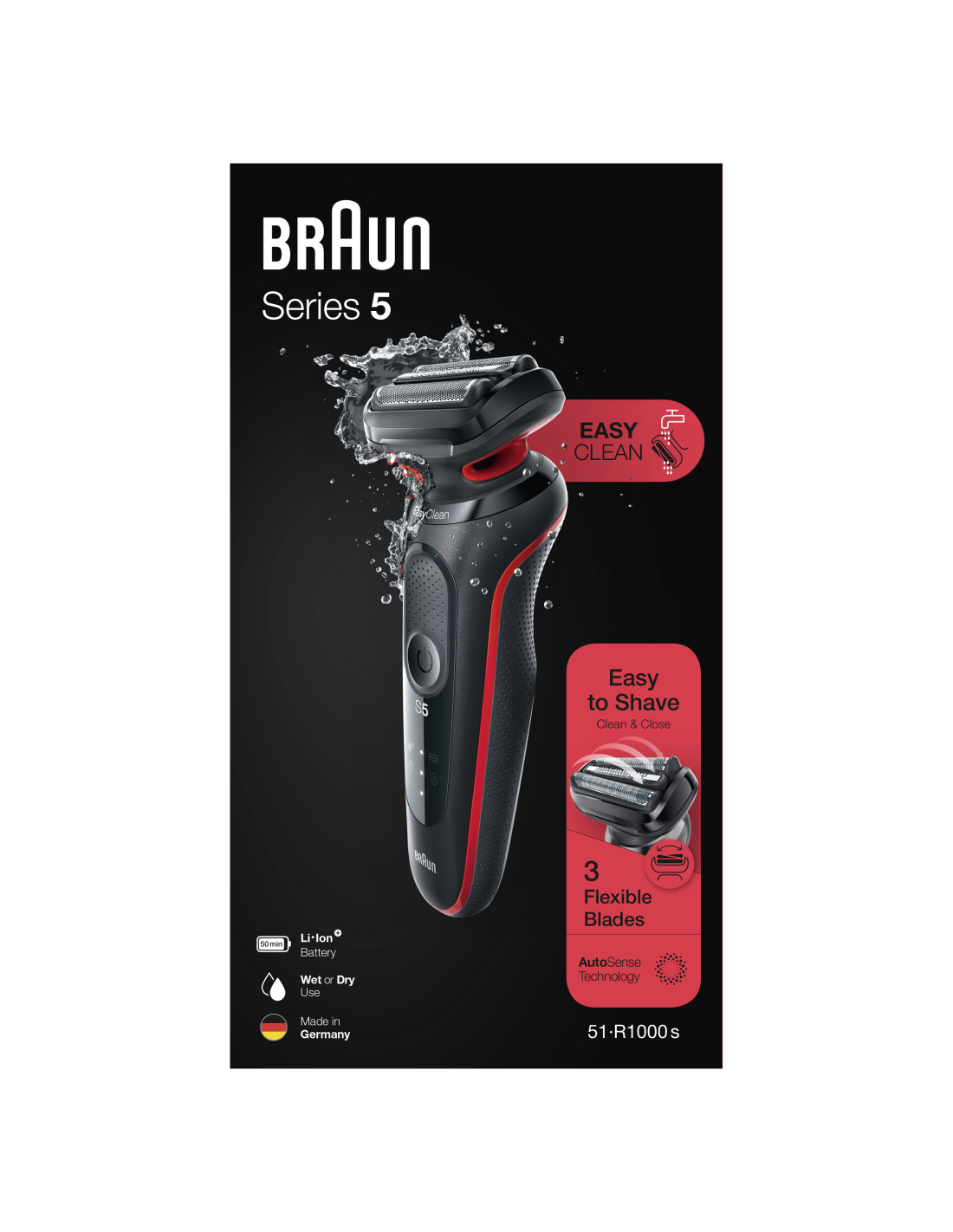 BRAUN Series 5 skuveklis AutoSense - Image 11