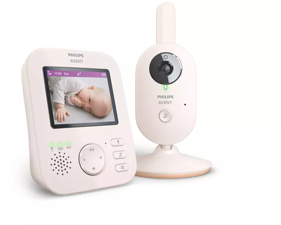 Philips Avent Digitālā video mazuļu uzraudzības ierīce ar 2.8 collu krāsu ekrānu