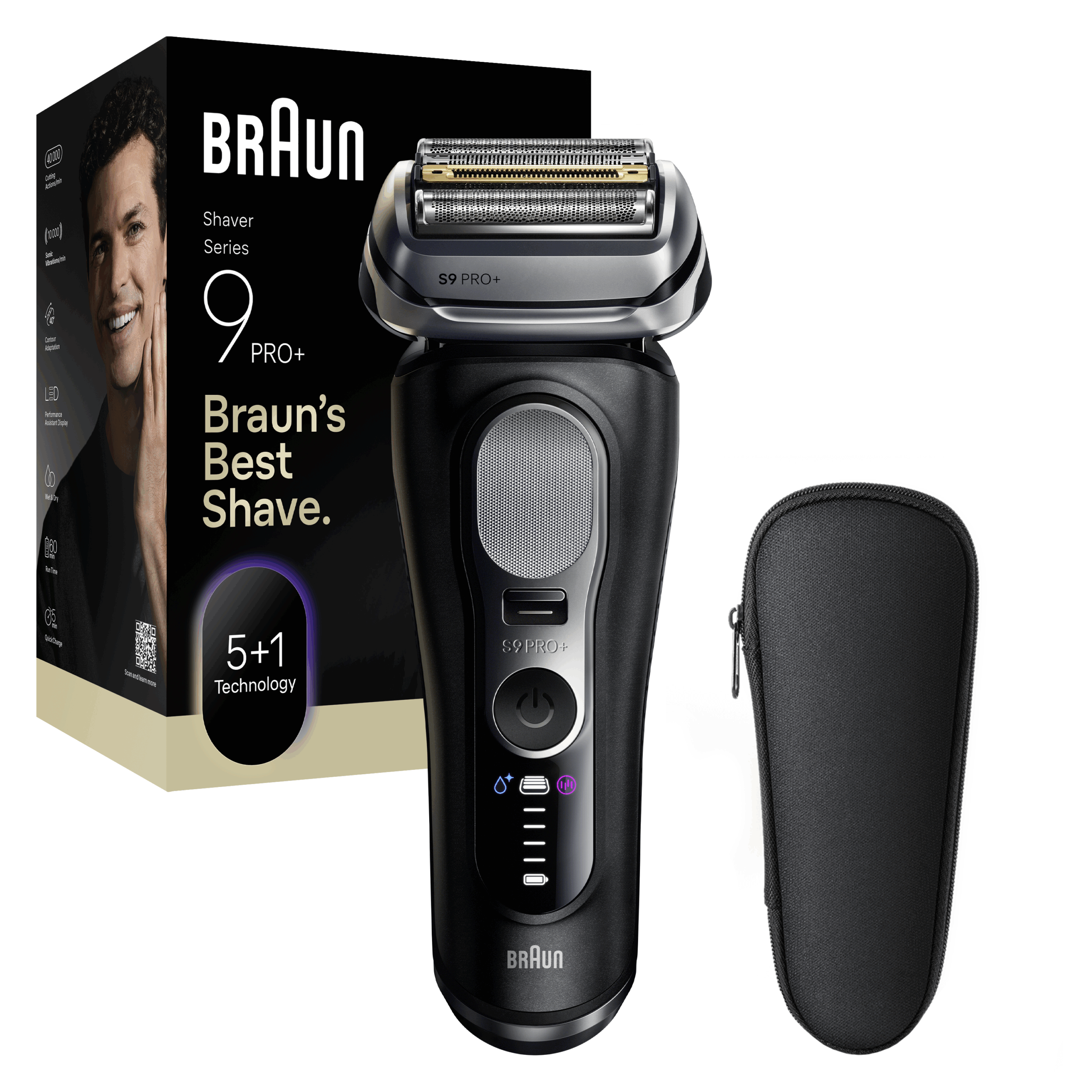 BRAUN bārdas skuveklis 9 Pro+