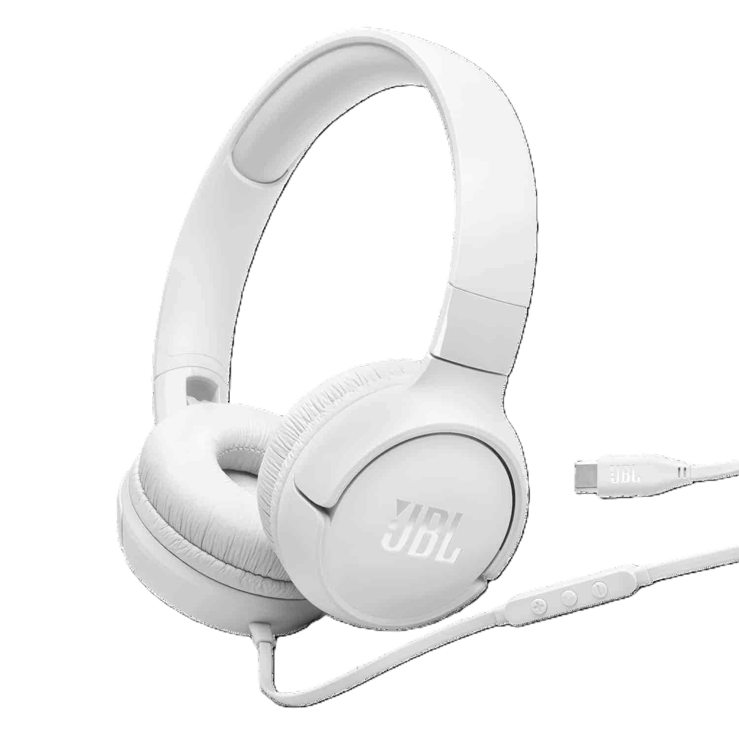 JBL Tune on-ear austiņas ar USB