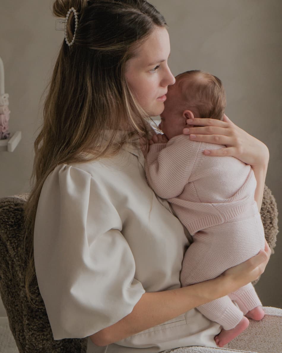 Lodger Topper knit Merino jaka, Tan, 68.izm. - Image 5