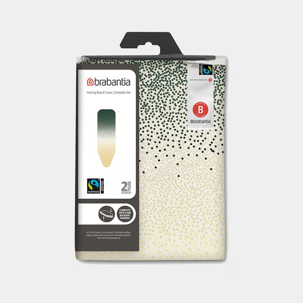 BRABANTIA gludināmā dēļa pārvalks, 124x38 cm, New Dawn (B) 8 mm filcis - Image 2