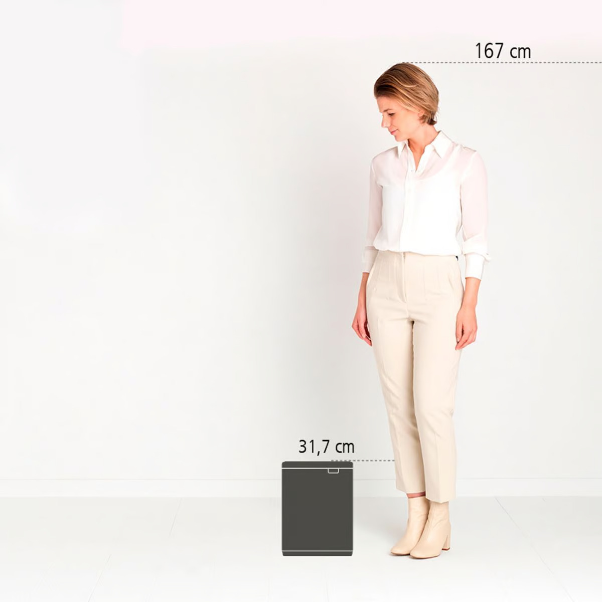 BRABANTIA atkritumu tvertne Bo, 7l - Image 6