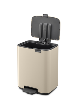 BRABANTIA atkritumu tvertne ar pedāli, 7L, Soft Beige - Image 2