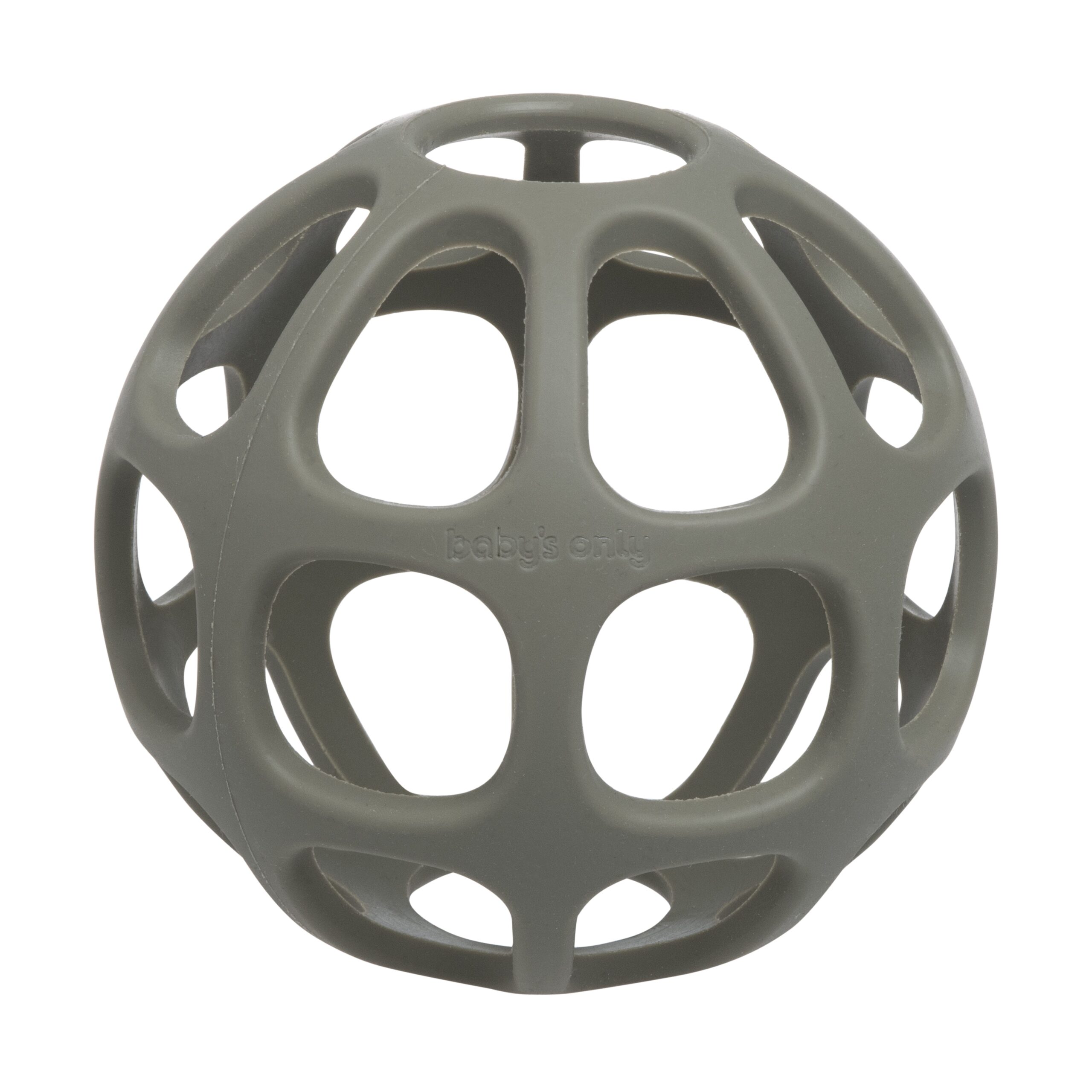 Baby's only silikona zobgrauznis bumba, 0+, Urban Green