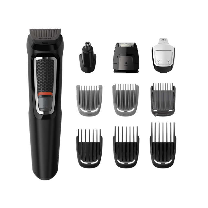 PHILIPS Multigroom series 3000 trimmeris (9-in-1), sejai un  matiem