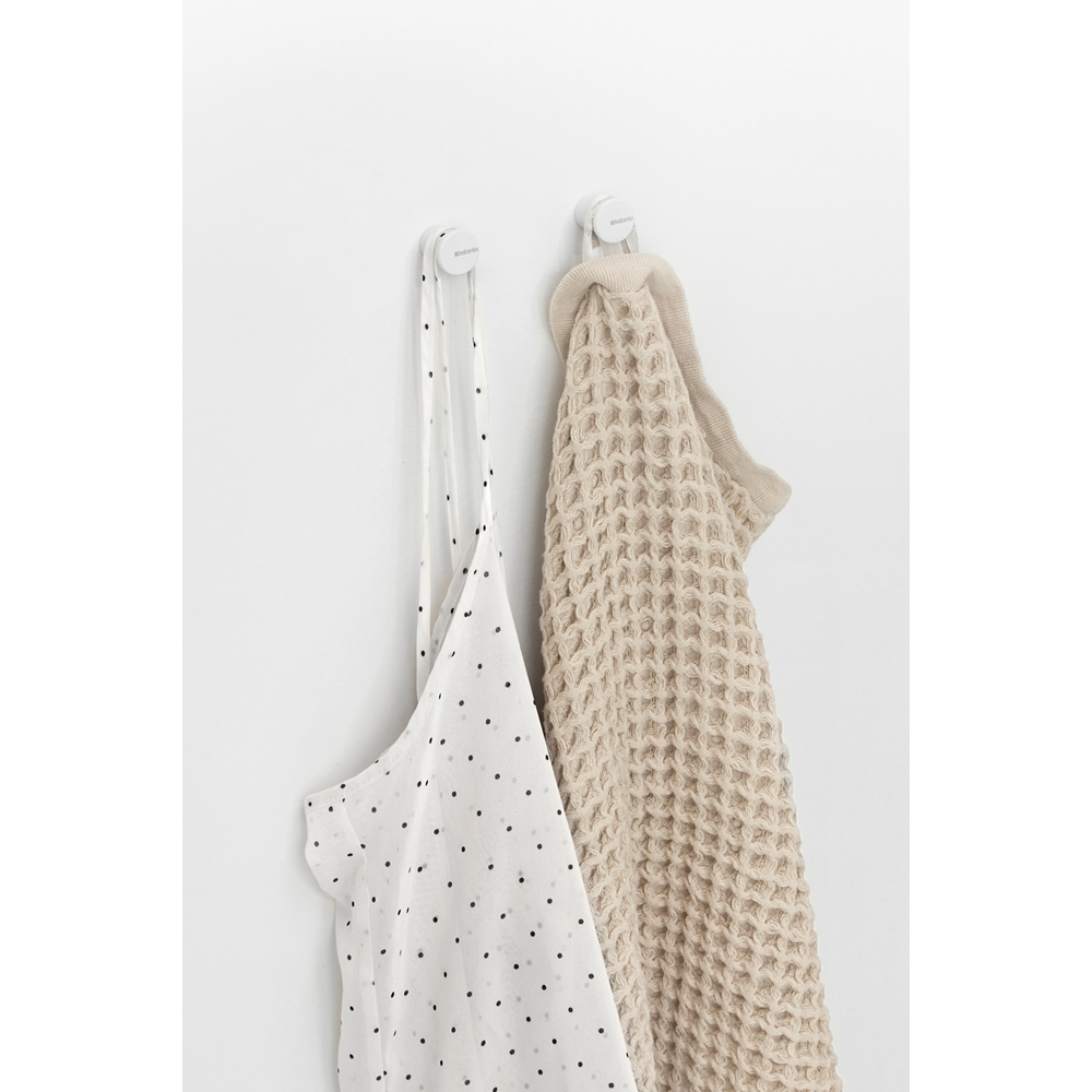 BRABANTIA MindSet dvieļu pakaramie., Mineral Fresh White - Image 3