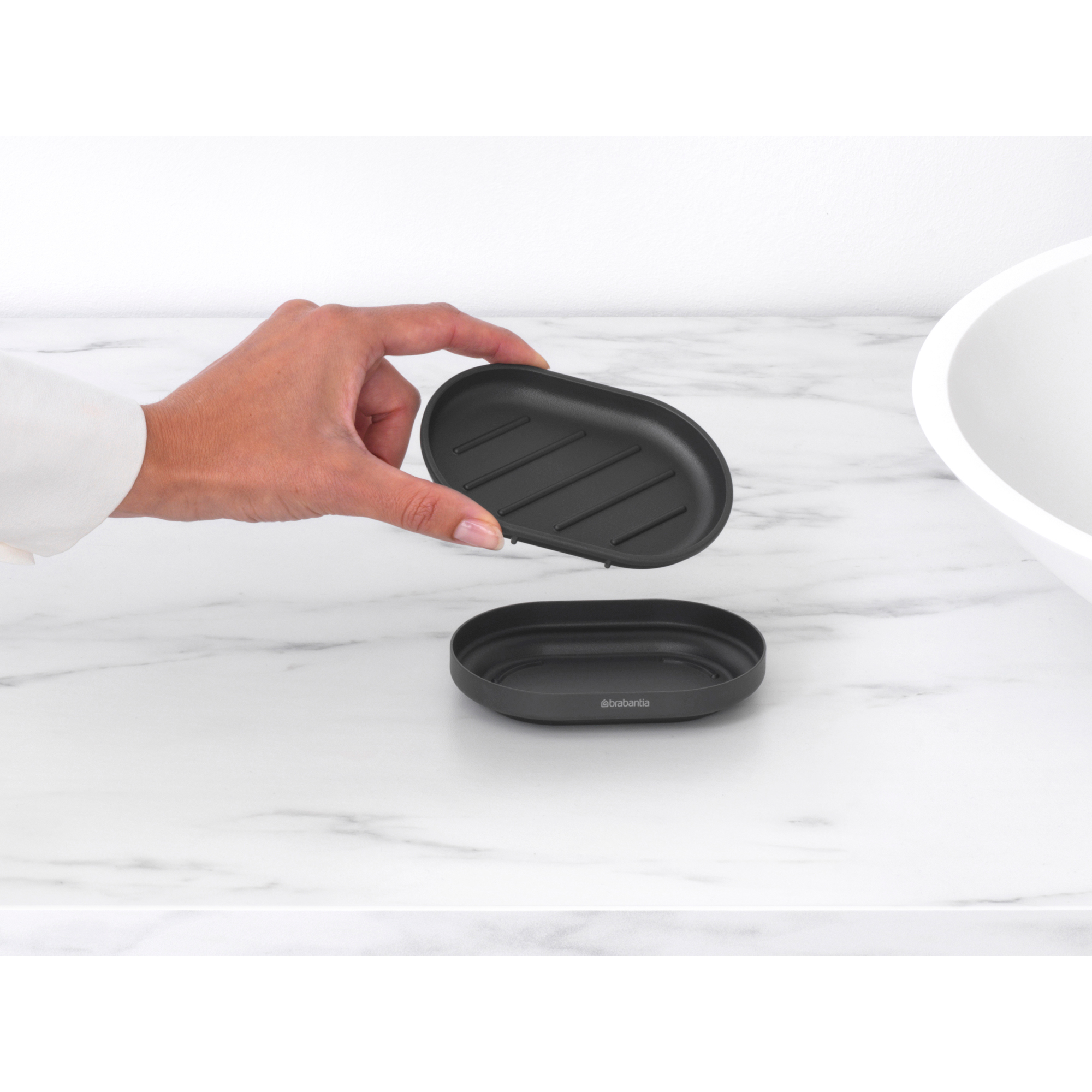 BRABANTIA MindSet ziepju trauciņš, Mineral Infinite Grey - Image 9