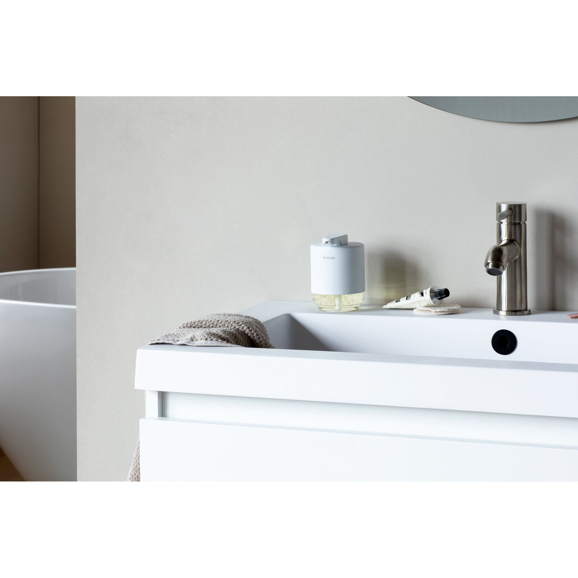 BRABANTIA MindSet ziepju dozators, 200ml, Mineral Fresh White - Image 12