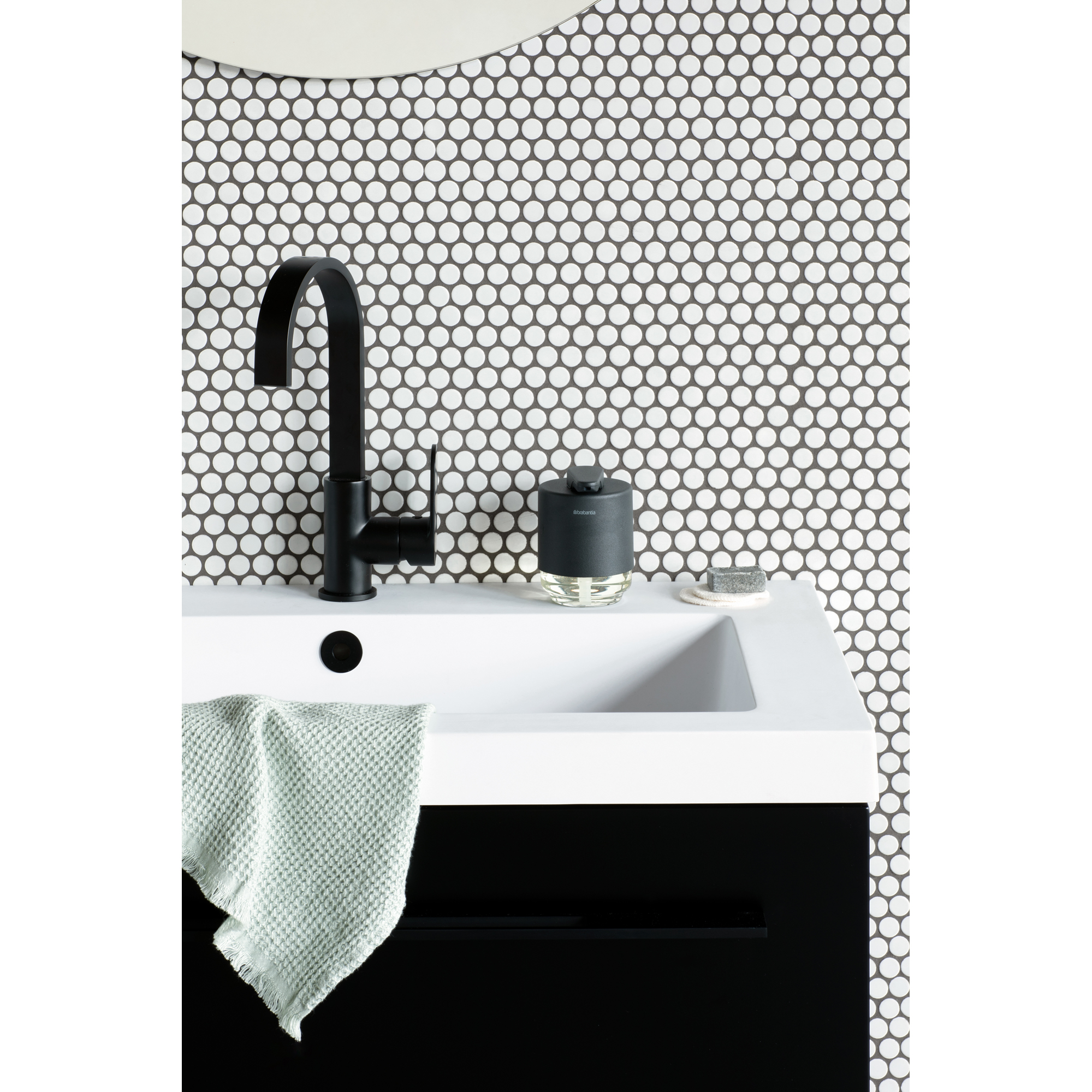 BRABANTIA MindSet ziepju dozators, 200ml, Mineral Infinite Grey - Image 10