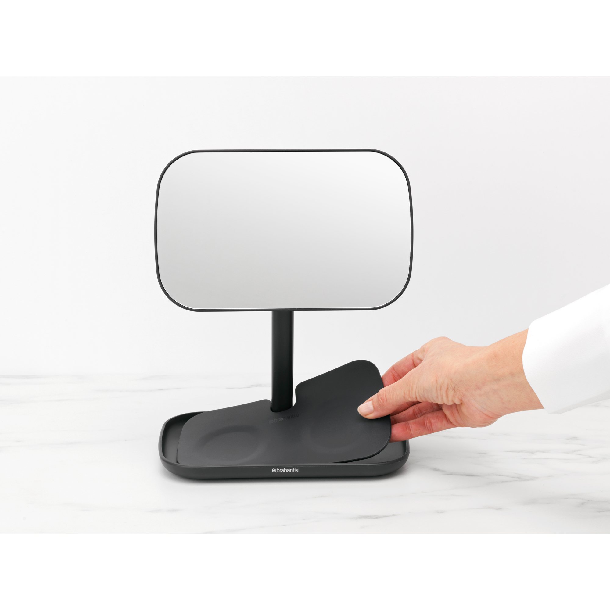 BRABANTIA ReNew spogulis ar plauktiņu - Image 4