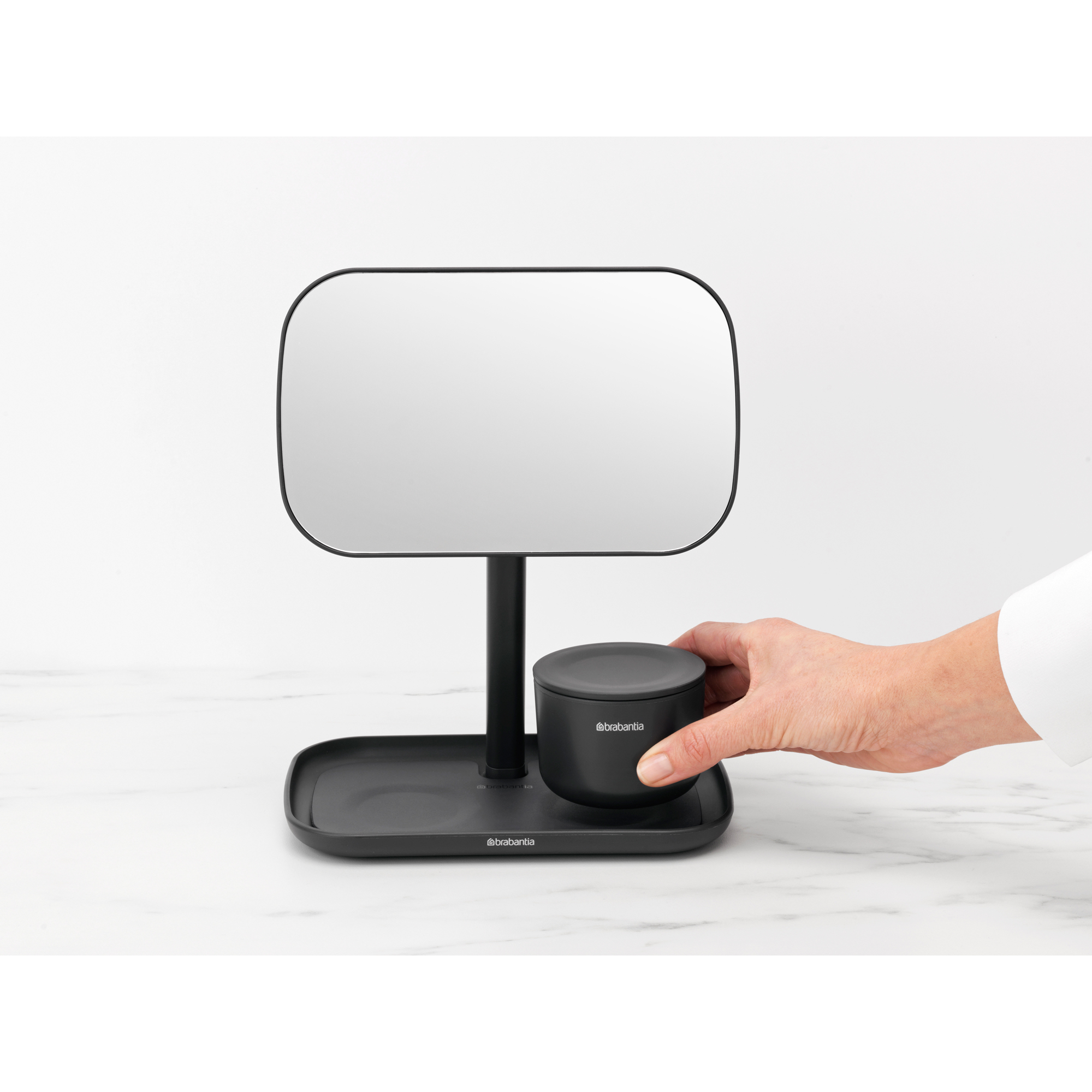 BRABANTIA ReNew spogulis ar plauktiņu - Image 5