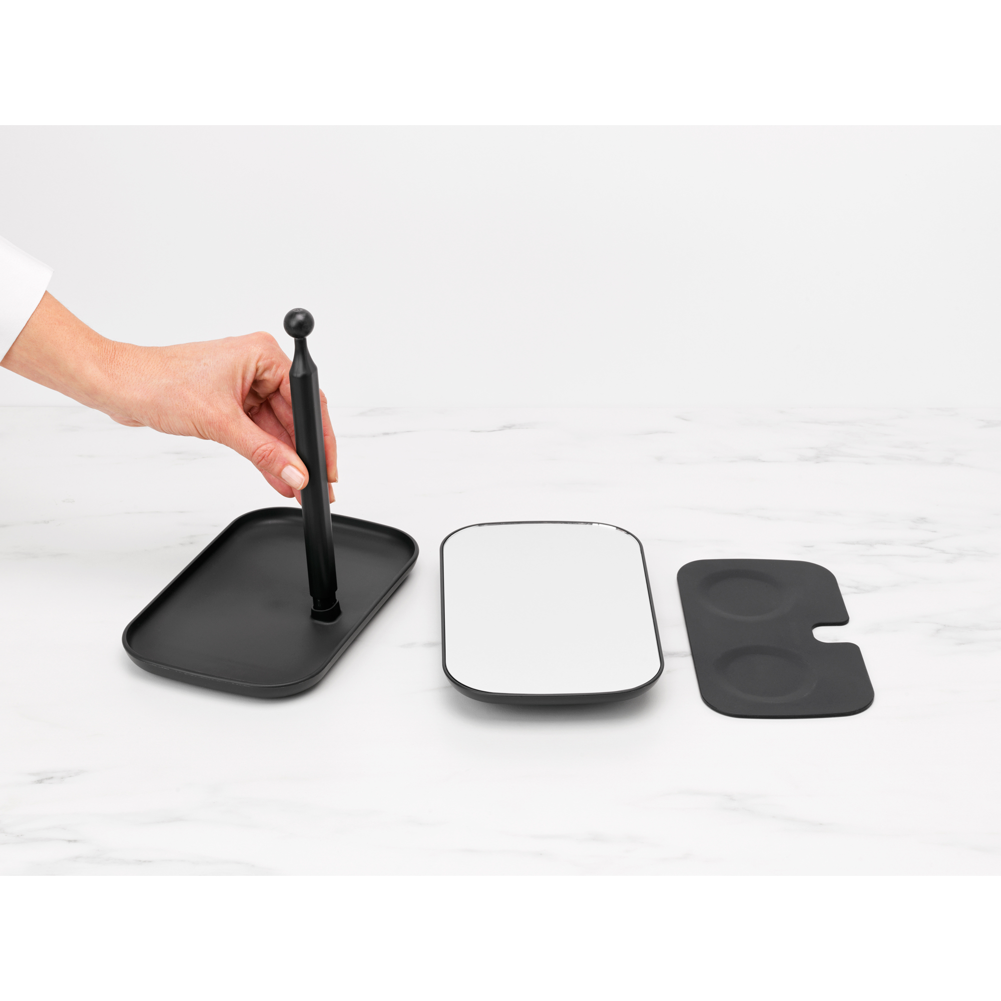 BRABANTIA ReNew spogulis ar plauktiņu - Image 10