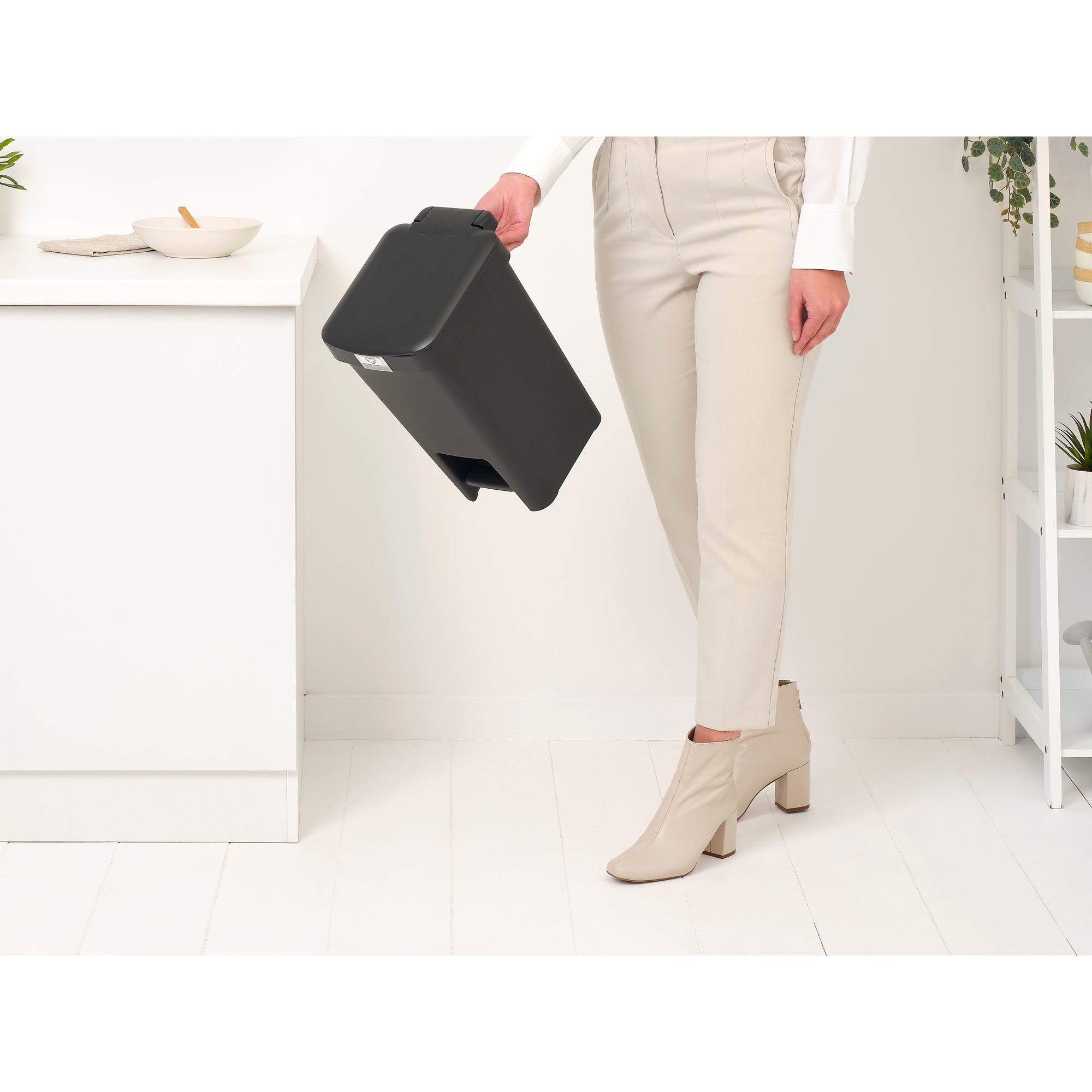 BRABANTIA atkritumu tvertne ar pedāli StepUp, 10 l - Image 9