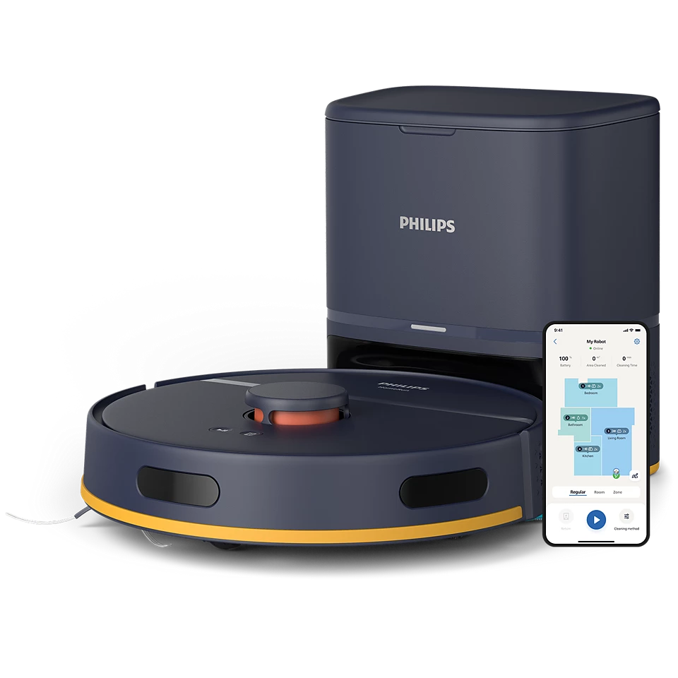 PHILIPS HomeRun 2000. sērijas Putekļsūcējs robots ar mazgāšanas funkciju