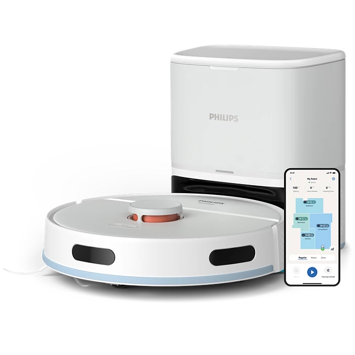 PHILIPS HomeRun 2000. sērijas Putekļsūcējs robots ar mazgāšanas funkciju