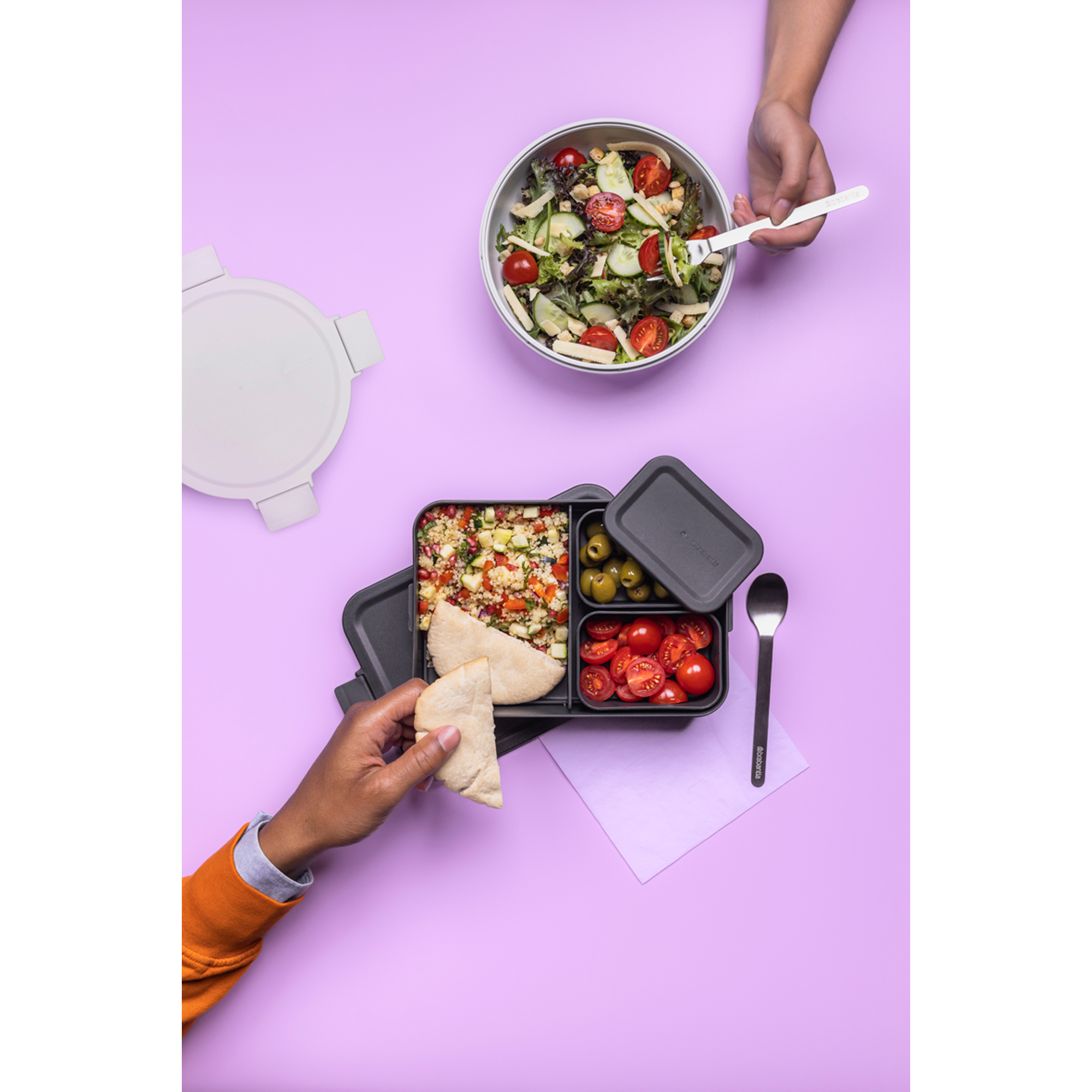 BRABANTIA Make &Take salātu trauks, 1.3L - Image 12