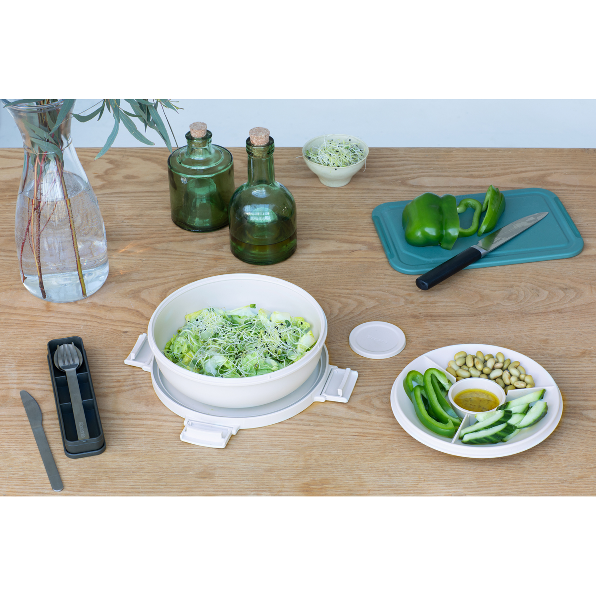 BRABANTIA Make &Take salātu trauks, 1.3L - Image 9