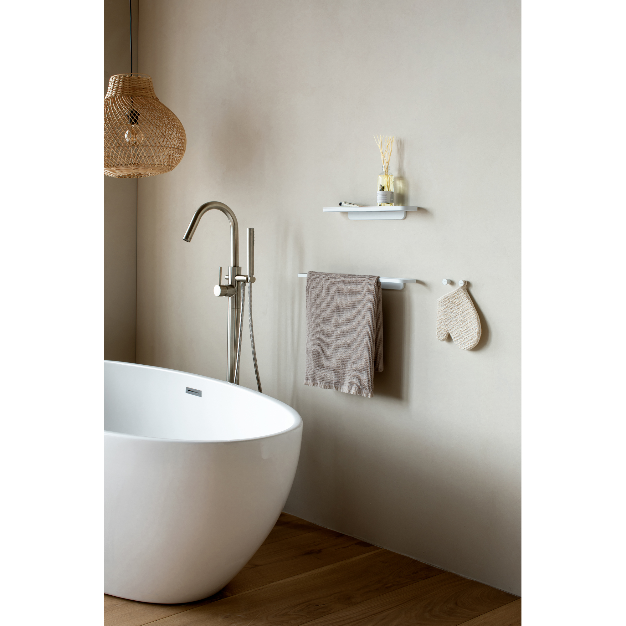 BRABANTIA MindSet dvieļu pakaramie., Mineral Fresh White - Image 9